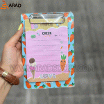 چک لیست و زیردستی طرح هویج