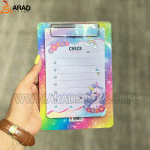 چک لیست و زیردستی طرح یونیکورن