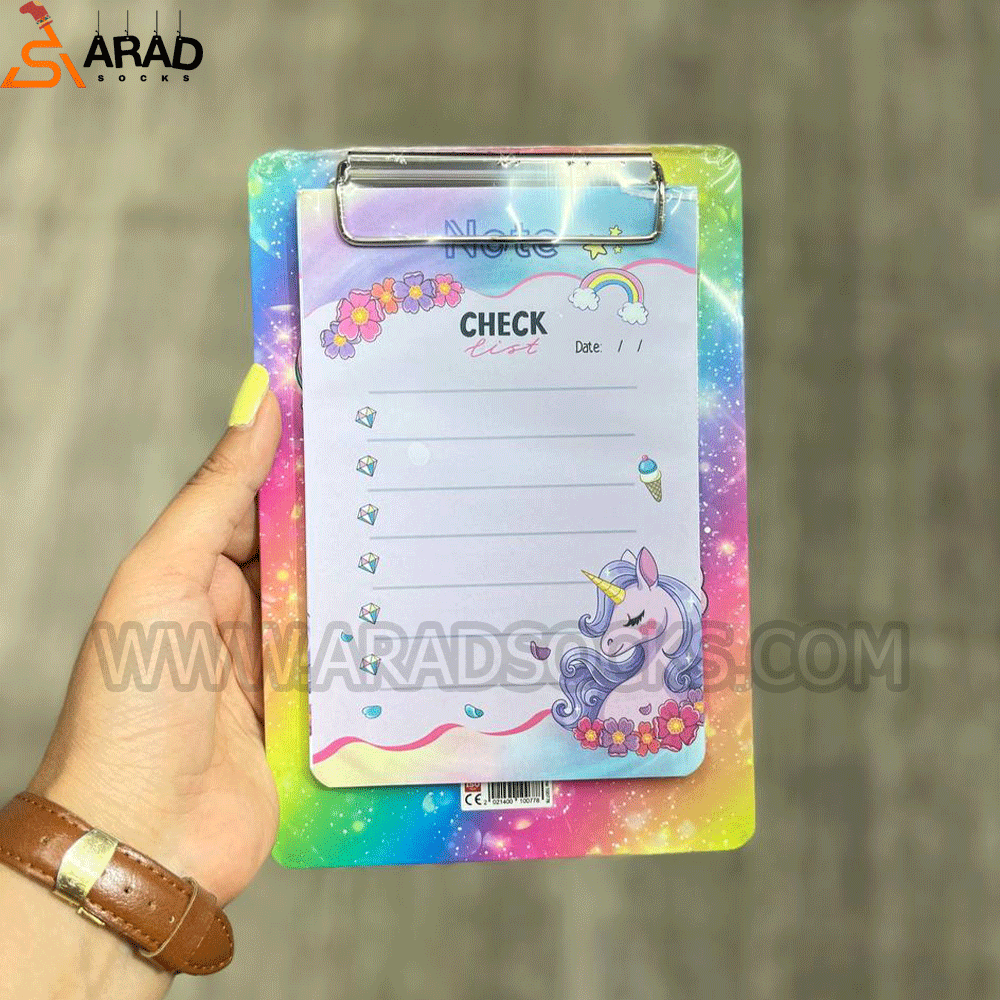 check-list8 چک لیست و زیردستی طرح یونیکورن - Image 1