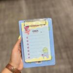 چک لیست و زیردستی طرح دایناسور