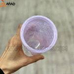 لیوان اسموتی چراغ دار - Image 6