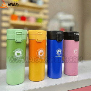 تراول ماگ سایز بزرگ طرح coffee cup