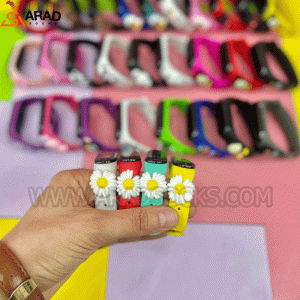 ساعت دیجیتال لمسی طرح بابونه