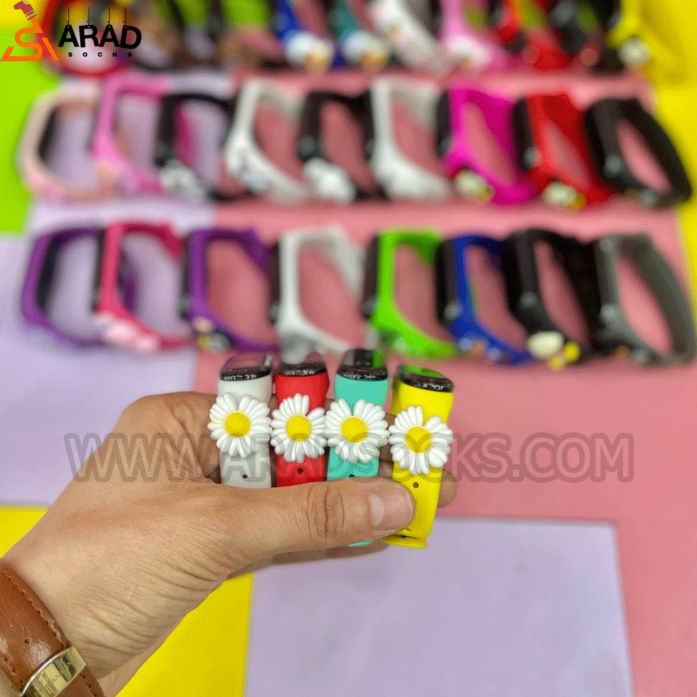 ساعت دیجیتال لمسی طرح بابونه ساعت دیجیتال لمسی طرح بابونه