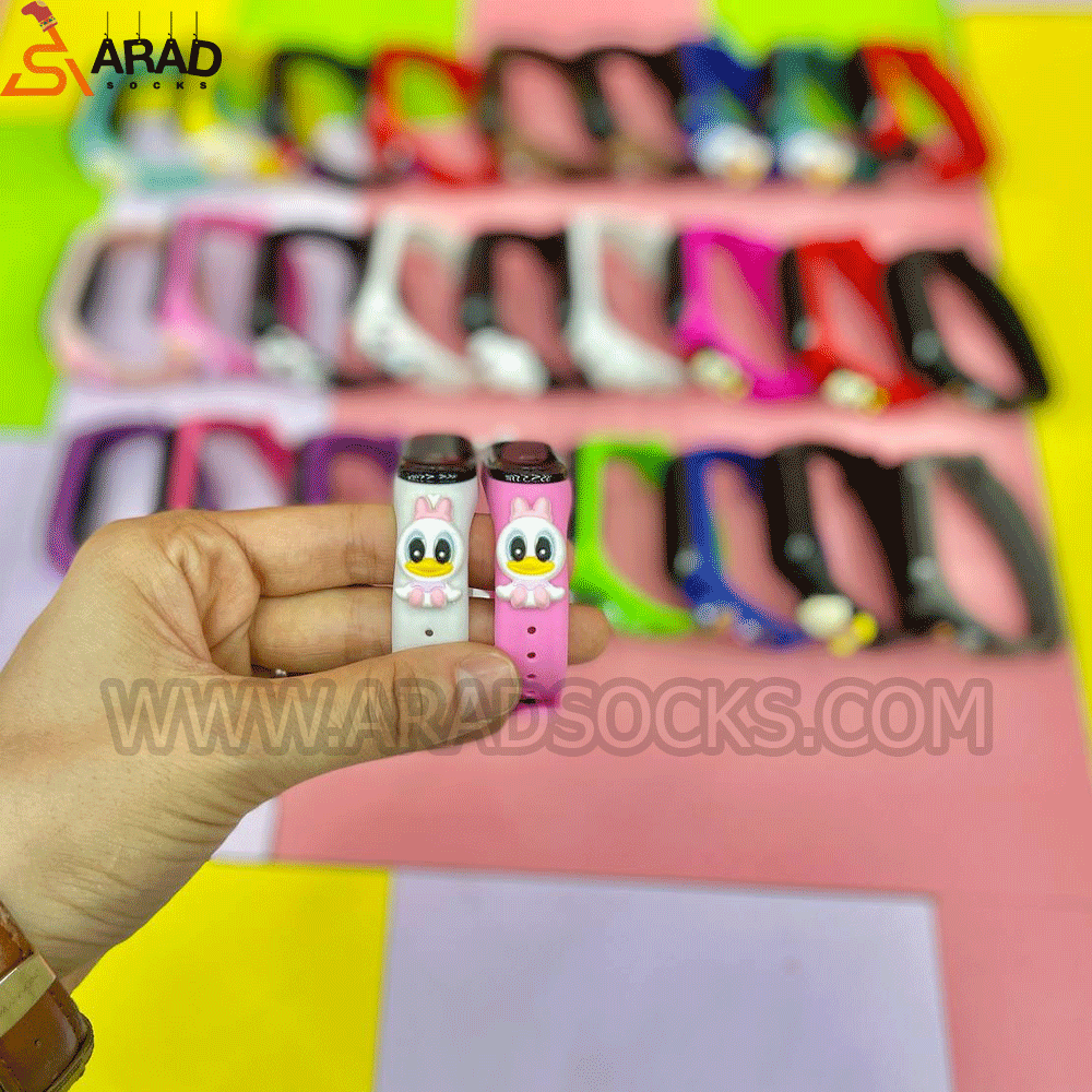 ساعت دیجیتالی لمسی طرح دیزی داک ساعت دیجیتالی لمسی طرح دیزی داک