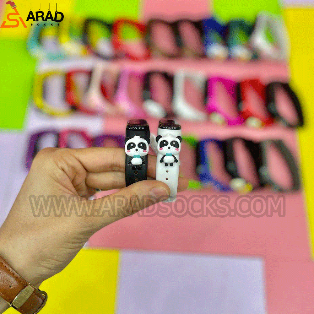 ساعت دیجیتالی لمسی طرح پاندا ساعت دیجیتالی لمسی طرح پاندا