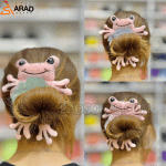 کش مو طرح قورباغه