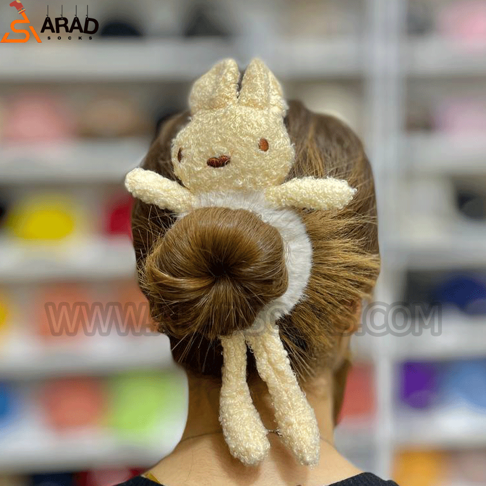 hair-tie2 کش مو طرح خرگوش - Image 1