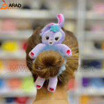 کش مو طرح خرگوش رنگی