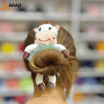 کش مو دست و پا دار طرح گاوی