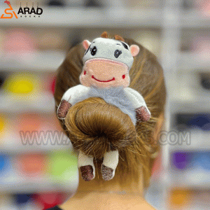 کش مو دست و پا دار طرح گاوی