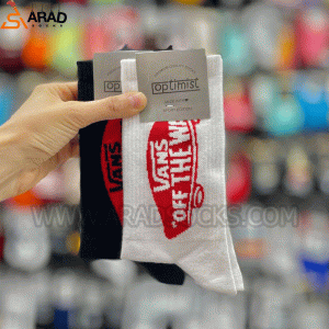 جوراب ساقدار طرح ونسoff the wall