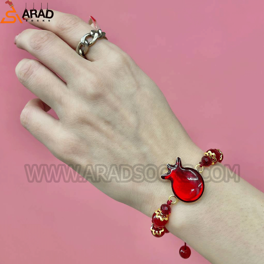 bracelet2 دستبند یلدایی طرح انار بزرگ - Image 1