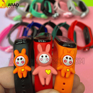 ساعت دیجیتالی لمسی طرح خرگوش