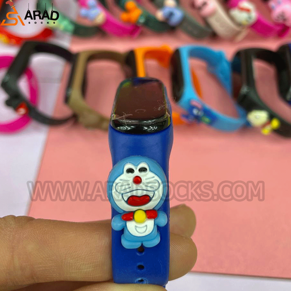 digital-watch4 ساعت دیجیتالی لمسی طرح دورائمون - Image 1