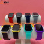 ساعت دیجیتالی مربعی سیلیکونی