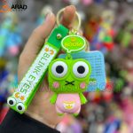 جاکلیدی سیلیکونی قورباغه سبز