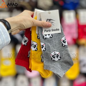 جوراب مچی فانتزی طرح پاندا