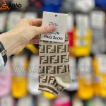 جوراب مچی فانتزی طرح FENDI