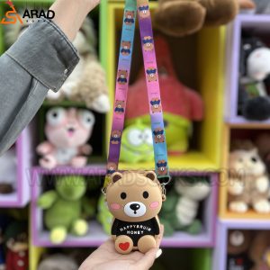 کیف سیلیکونی دوشی طرح خرس