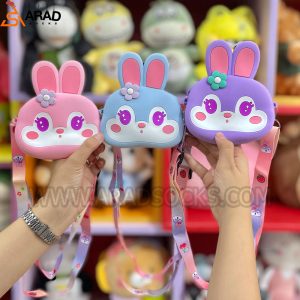 کیف سیلیکونی دوشی طرح خرگوش