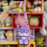 کیف سیلیکونی دوشی طرح خرگوش ایستاده