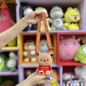 کیف سیلیکونی دوشی طرح خرس