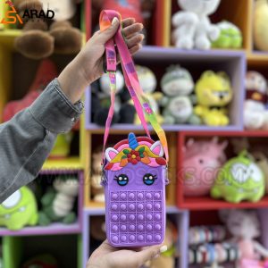 کیف سیلیکونی دوشی یونیکورن پاپتی