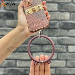 آویز موبایل سیلیکونی طرح خرس