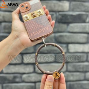 آویز موبایل سیلیکونی طرح لویی ویتون