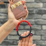 آویز موبایل سیلیکونی طرح میکی موس قلبی