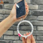 آویز موبایل سیلیکونی طرح کیتی