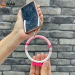 آویز موبایل سیلیکونی طرح کیتی پاپیونی