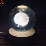 گوی سه بعدی کریستال طرح قاصدک