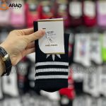 جوراب ساقدار اسپرت آدیداس سفید و مشکی