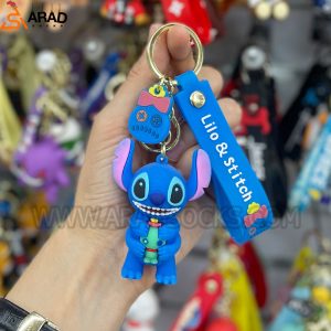 جاکلیدی سیلیکونی طرح استیج آبی