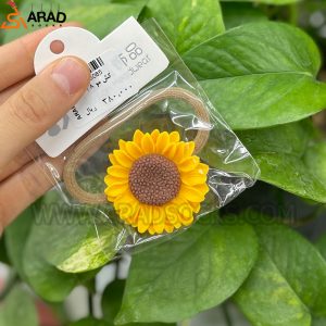 کش مو تکی بزرگ طرح آفتابگردان