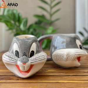 ماگ سرامیکی دستساز طرح باگزبانی