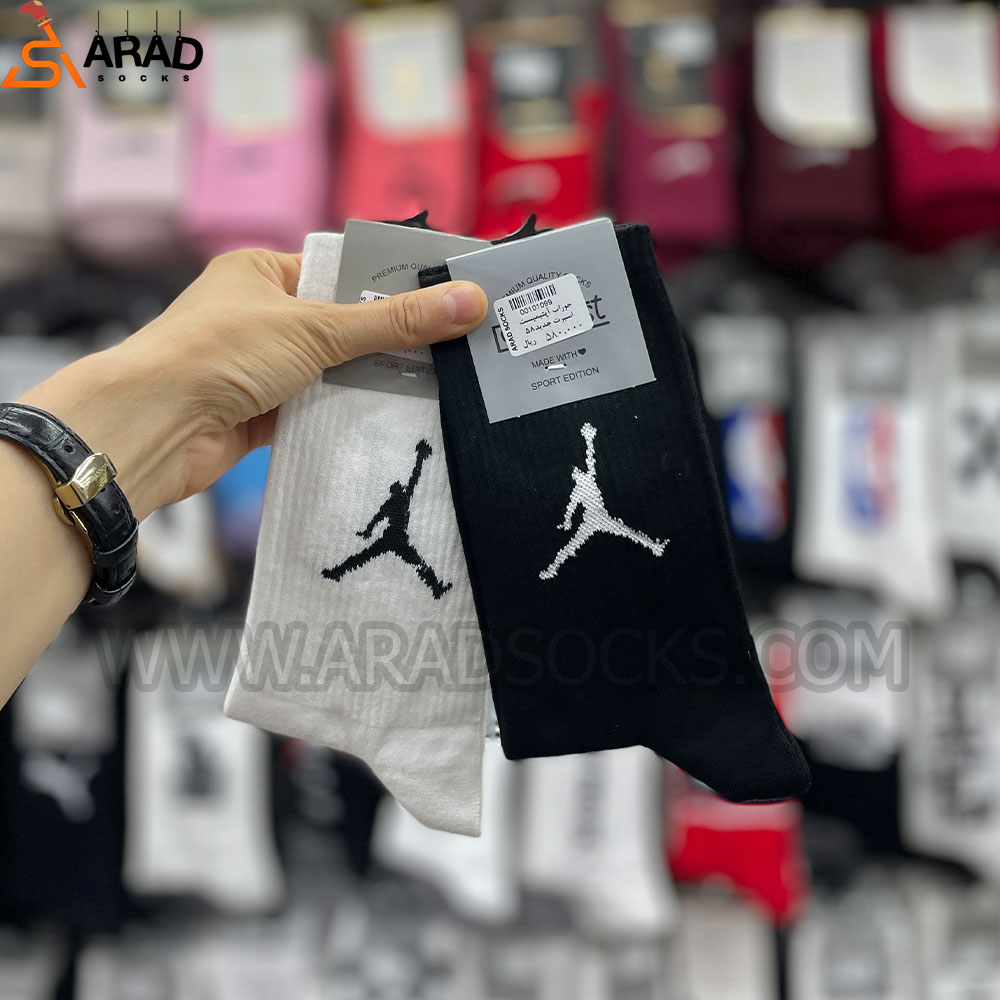 جوراب ساقدار اسپرت طرح جردن جوراب ساقدار اسپرت طرح جردن