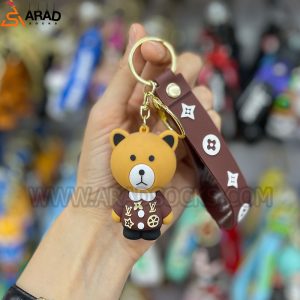 جاکلیدی سیلیکونی طرح خرس لویی ویتون