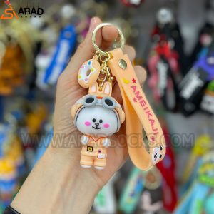 جاکلیدی سیلیکونی خرگوش لاین گلبهی