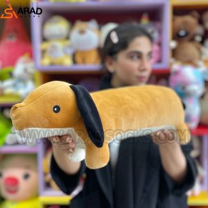 عروسک وارداتی طرح سگ سوسیسی