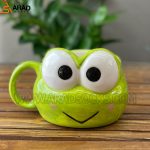 ماگ سرامیکی دستساز طرح قورباغه