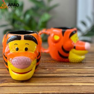 ماگ سرامیکی دستساز طرح تیگر