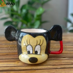 ماگ سرامیکی دستساز طرح مینی موس