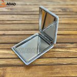 آینه جیبی خرسی صفحه مستطیلی رنگ آبی