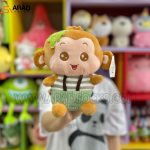 عروسک وارداتی طرح میمون شلوار کبریتی