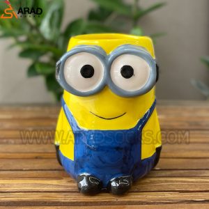 ماگ سرامیکی دستساز طرح مینیون