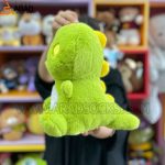 عروسک وارداتی طرح میکروب سبز