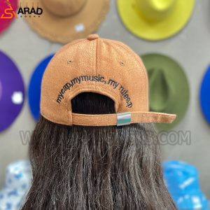 کلاه بیسبالی کتان طرح نوت موسیقی